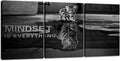 Motivational Mindset Canvas Wall‑Art Set