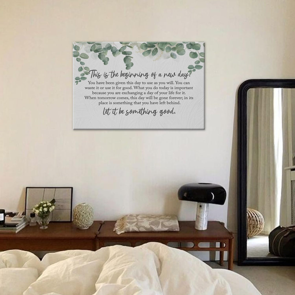 Inspirational Positive Canvas Wall Art Prints