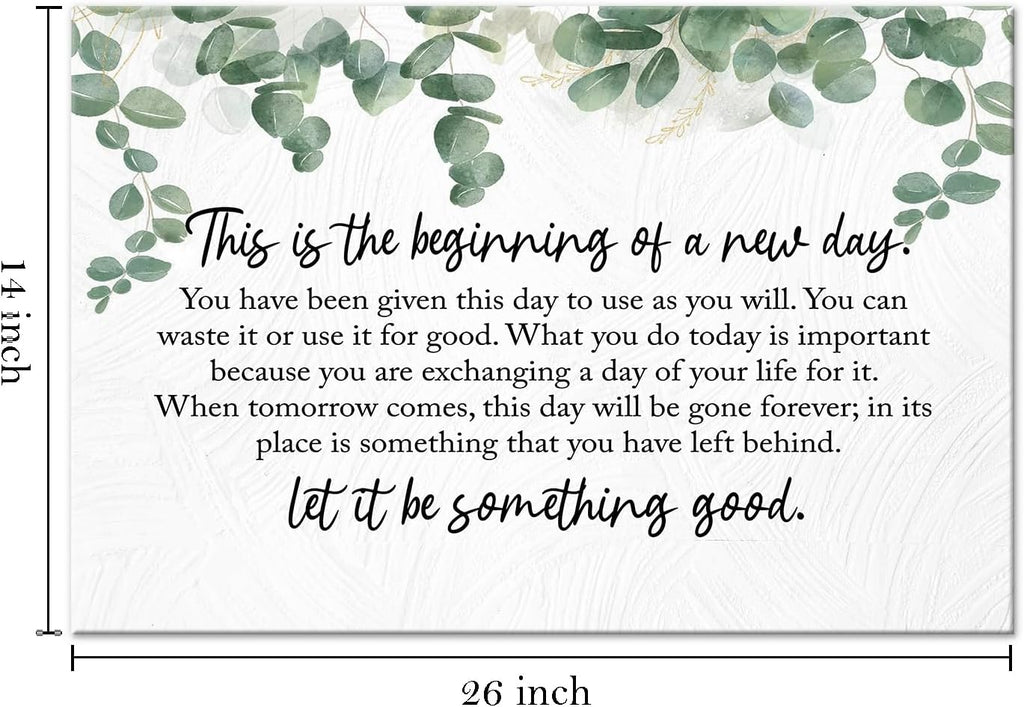 Inspirational Positive Canvas Wall Art Prints