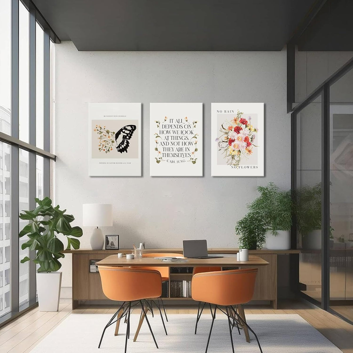 Inspirational Mental‑Health Canvas Wall‑Art Set