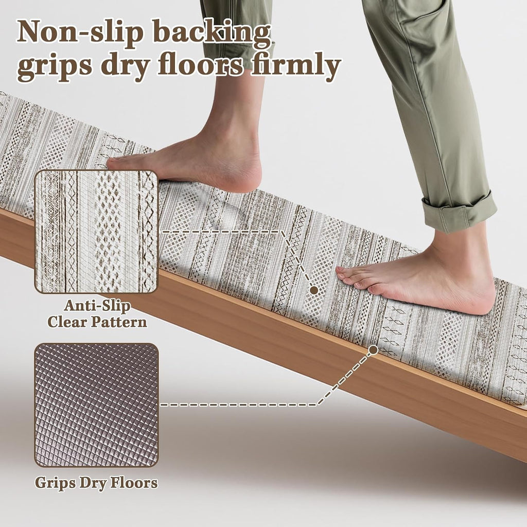 Anti‑Fatigue Non‑Slip Kitchen Rug Set