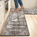 Cushioned Anti‑Fatigue Kitchen Rug Set